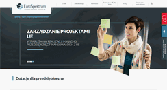 Desktop Screenshot of eurospektrum.pl